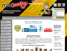 Tablet Screenshot of mitebuster.com